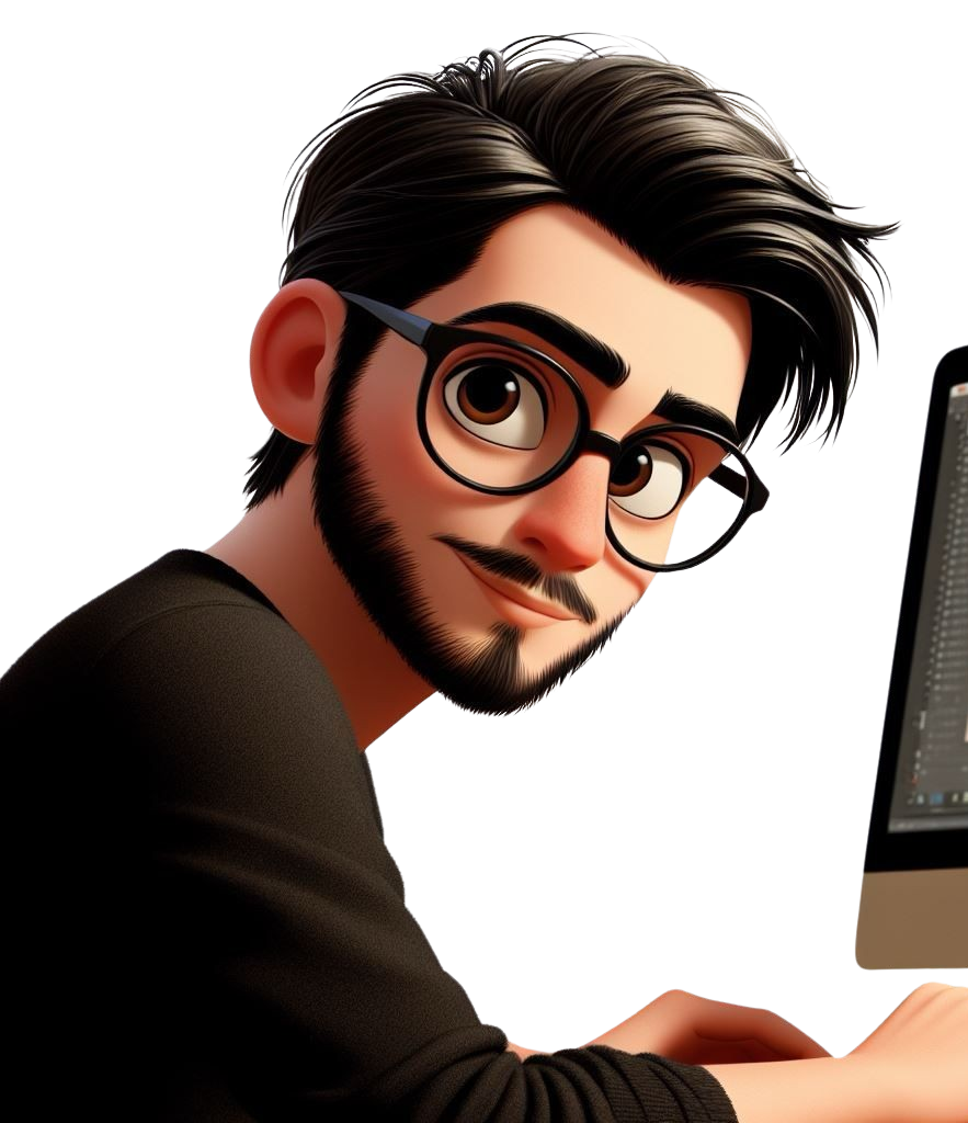 Me sitting with a laptop